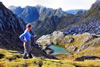 Above the Bushline 2nd - David Blunt - <em>Hilde above Townson Tarn, Buckland Peaks</em>